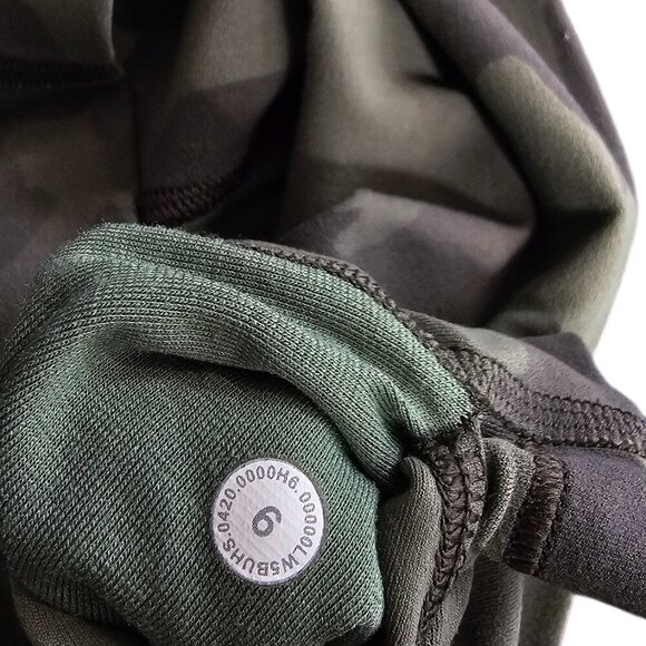 Lululemon Womens Align Pant, Heritage Camo, High Rise, 28", Nulu, Green, Size 6 - Picture 4 of 9